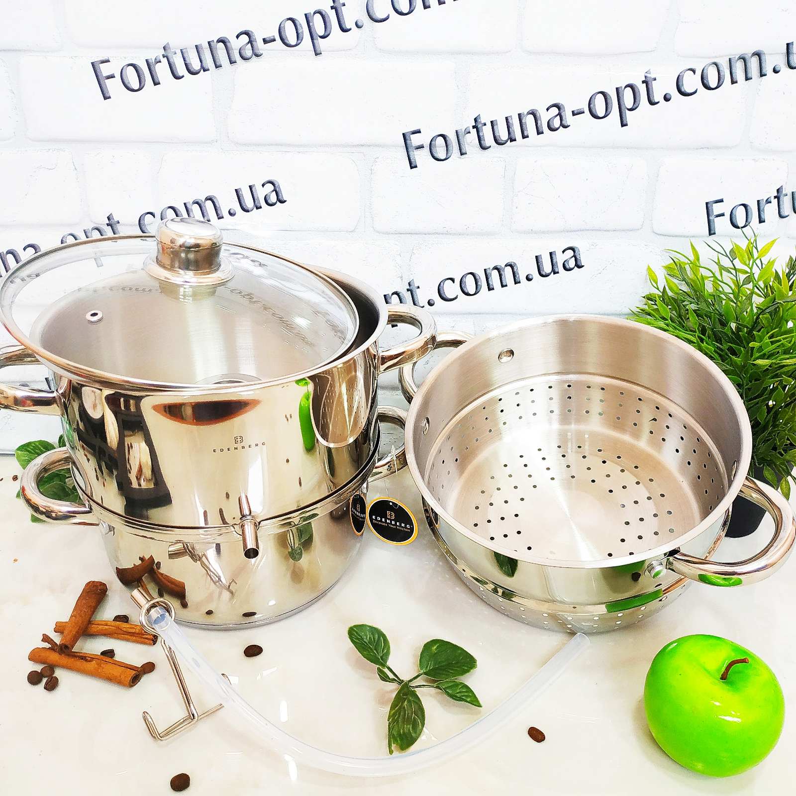 Соковарка (соковыпариватель) Edenberg EB - 8911 - 5л ✅ базовая цена $30.10 ✔ Опт ✔ Скидки ✔ Заходите! - Интернет-магазин ✅ Фортуна-опт ✅
