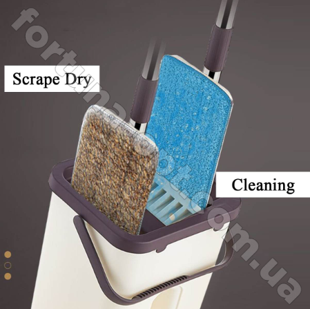 Комплект швабра с ведром с отжимом Easy Mop - 345 ✅ базовая цена $12.11 ✔ Опт ✔ Скидки ✔ Заходите! - Интернет-магазин ✅ Фортуна-опт ✅