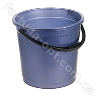 Ведро пластиковое 12 л без крышки цветное - 0753 ✅базовая цена 43.57 грн. ✔ Опт ✔ Скидки ✔ Заходите! - Интернет-магазин ✅ Фортуна-опт ✅