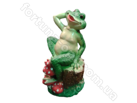 Лягушка на пне с поганками 1827 ➜ Оптом и в розницу ✅ актуальная цена -Интернет магазин ✅ Фортуна ✅