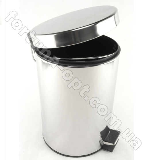 Ведро нержавеющее с педалью A-Plus - 1297 (3 л) ✅базовая цена $5.68 ✔ Опт ✔ Скидки ✔ Заходите! - Интернет-магазин ✅ Фортуна-опт ✅