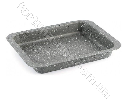 Противень для выпечки с гранитным покрытием A-Plus - 1285 - 40.5х30.5х7 см ✅ базовая цена $6.84 ✔ Опт ✔ Скидки ✔ Заходите! - Интернет-магазин ✅ Фортуна-опт ✅