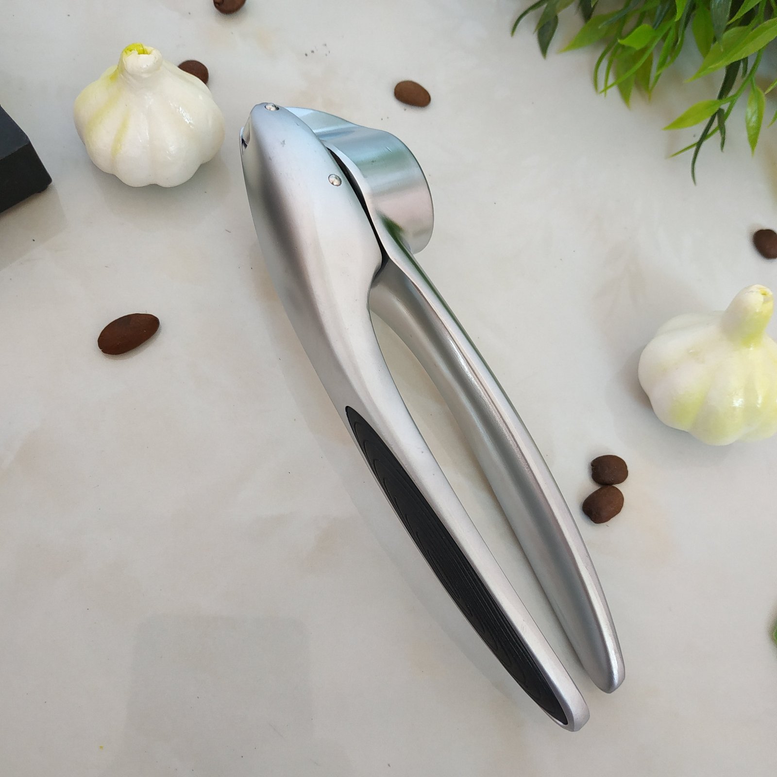 Чесночница с нержавейки матовая Empire ЕМ - 9643 ✅ базовая цена $4.70 ✔ Опт ✔ Скидки ✔ Заходите! - Интернет-магазин ✅ Фортуна-опт ✅