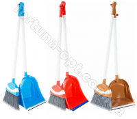 Щетка с совком Лентяйка Irak Plastik TE - 375 ➜ Оптом и в розницу ✅ актуальная цена -Интернет магазин ✅ Фортуна ✅