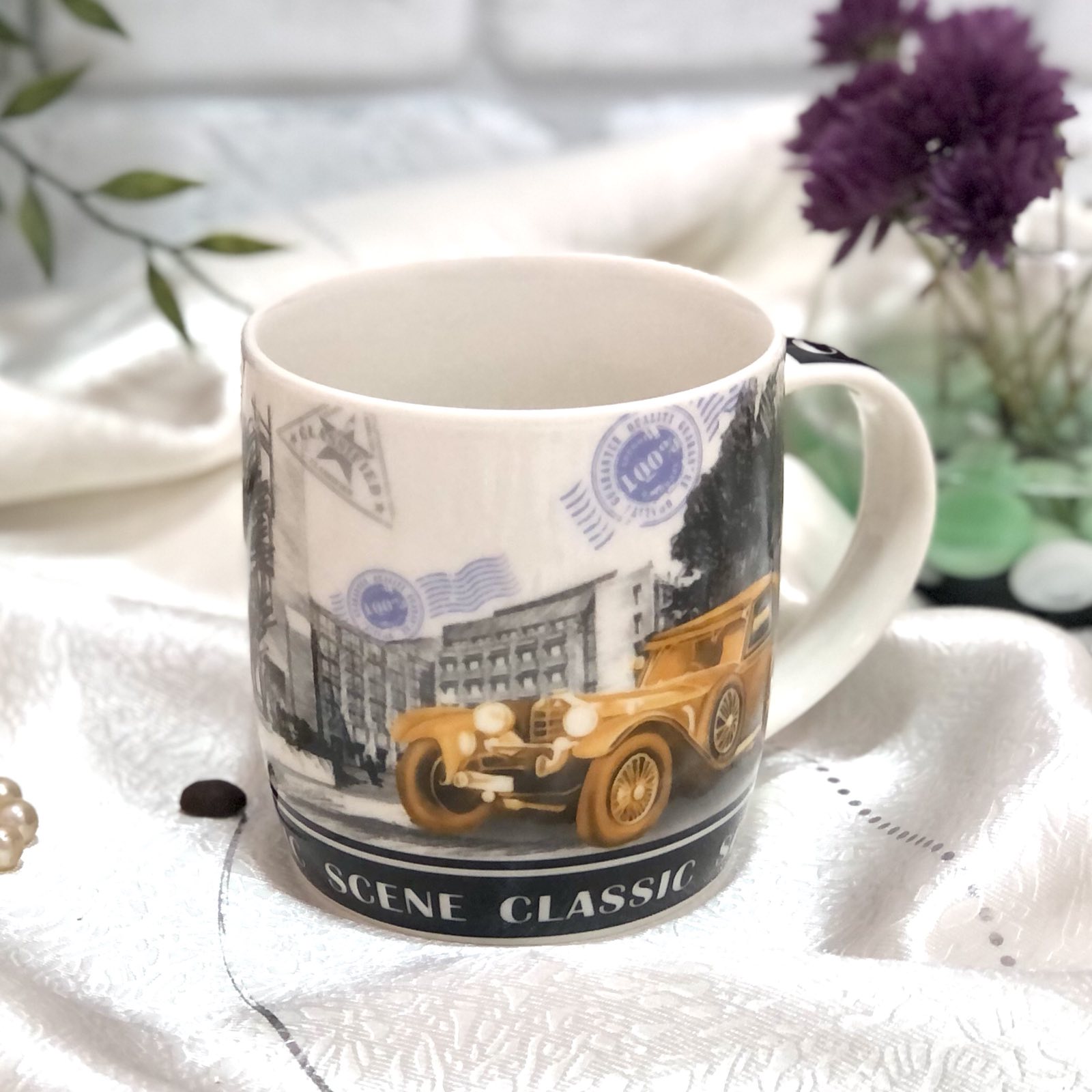 Чашка фарфор 360 мл Ретро Авто 2183 ✅ базовая цена 63.40 грн. ✔ Опт ✔ Скидки ✔ Заходите! - Интернет-магазин ✅ Фортуна-опт ✅