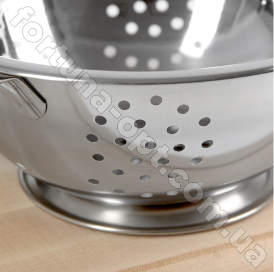 Дуршлаг на ножке из нержавейки A-Plus - 0824 (28 см) ✅ базовая цена $2.98 ✔ Опт ✔ Скидки ✔ Заходите! - Интернет-магазин ✅ Фортуна-опт ✅