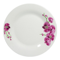 Тарелка керам №8 -19 см Нежная орхидея 050-33-02 ➜ Оптом и в розницу ✅ актуальная цена - Интернет магазин ✅ Фортуна ✅