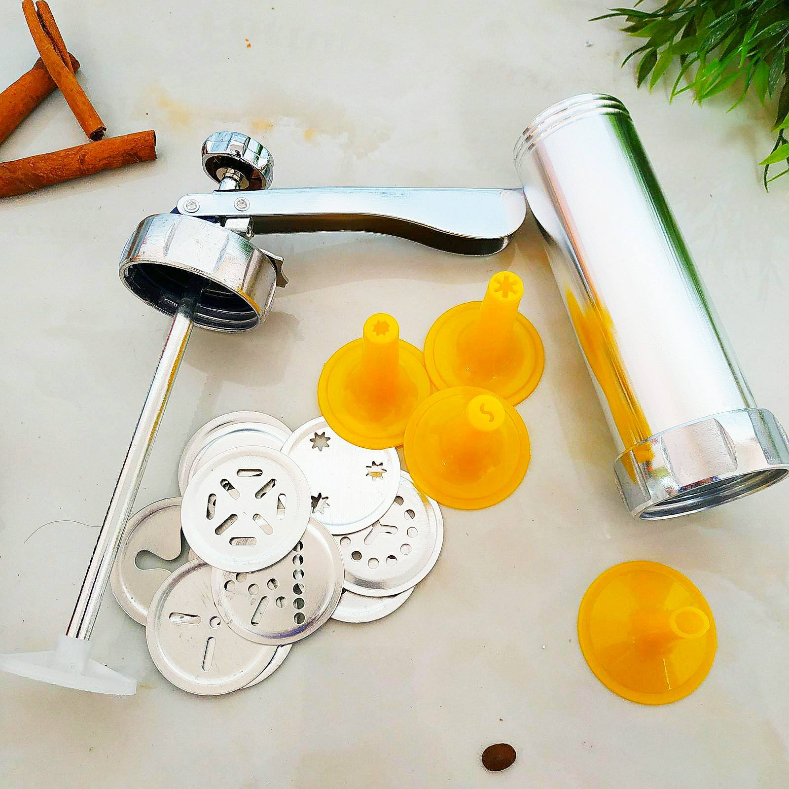 Шприц кондитерский нержавеющий с насадками Benson - 915 ✅ базовая цена $4.85 ✔ Опт ✔ Скидки ✔ Заходите! - Интернет-магазин ✅ Фортуна-опт ✅