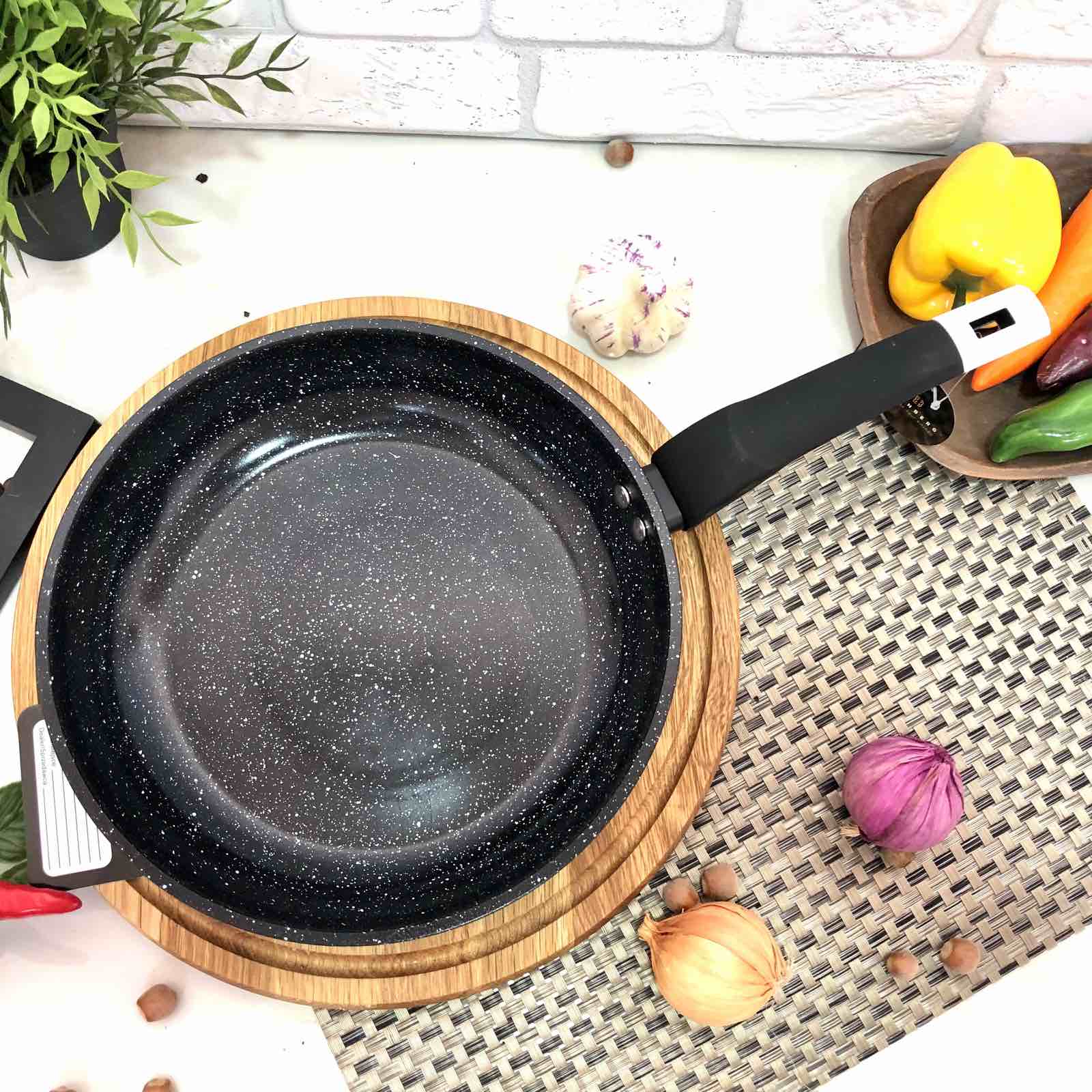 Сковорода с гранитным покрытием Edenberg EB - 4125 - 26 см ✅ базовая цена $11 ✔ Опт ✔ Скидки ✔ Заходите! - Интернет-магазин ✅ Фортуна-опт ✅