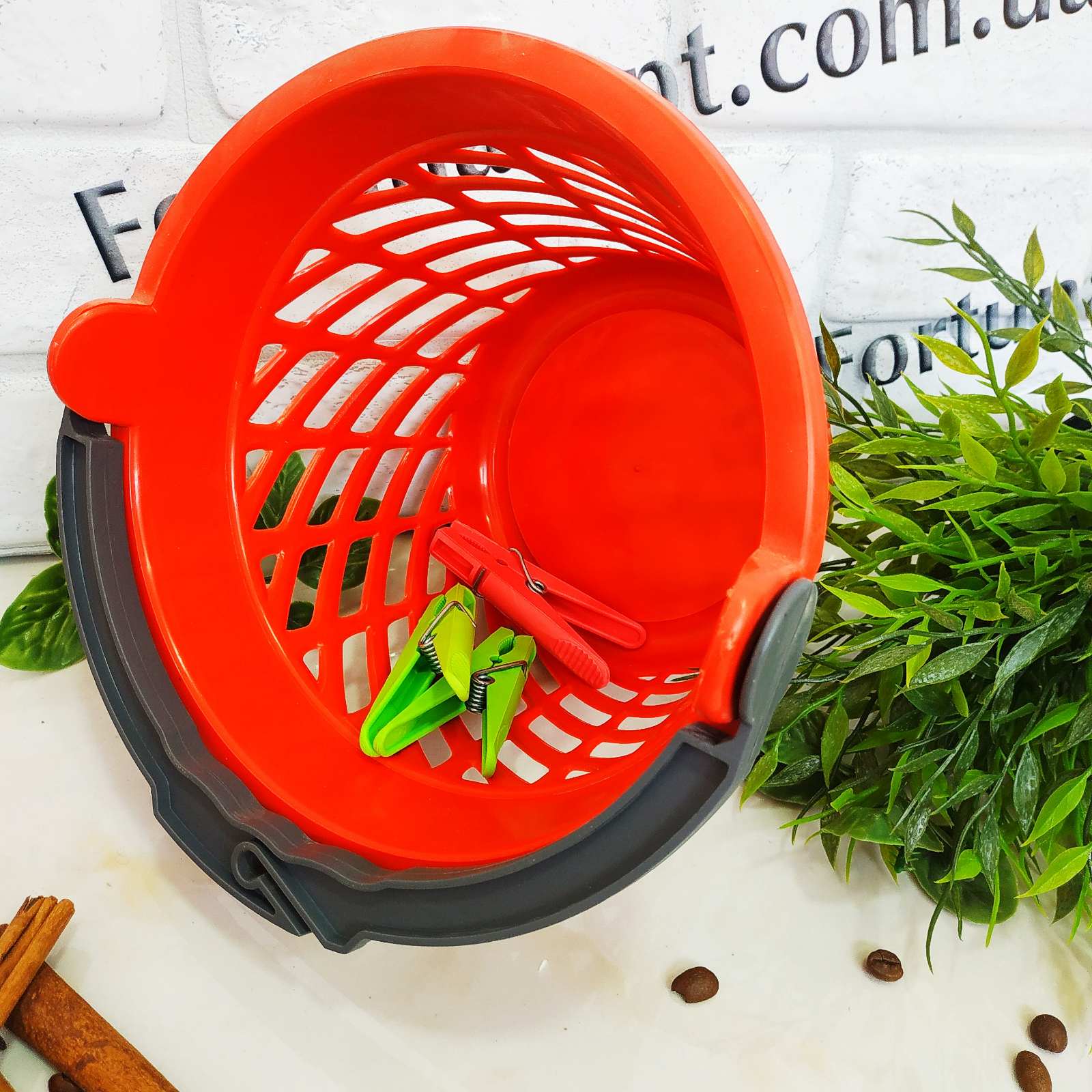 Корзина для прищепок Эталон 0585 ✅ базовая цена 28.59 грн. ✔ Опт ✔ Скидки ✔ Заходите! - Интернет-магазин ✅ Фортуна-опт ✅