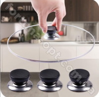 Крышка стеклянная для сковороды Stenson - 2626 - 26 см ✅ базовая цена $1.27 ✔ Опт ✔ Акции ✔ Заходите! - Интернет-магазин Fortuna-opt.com.ua.