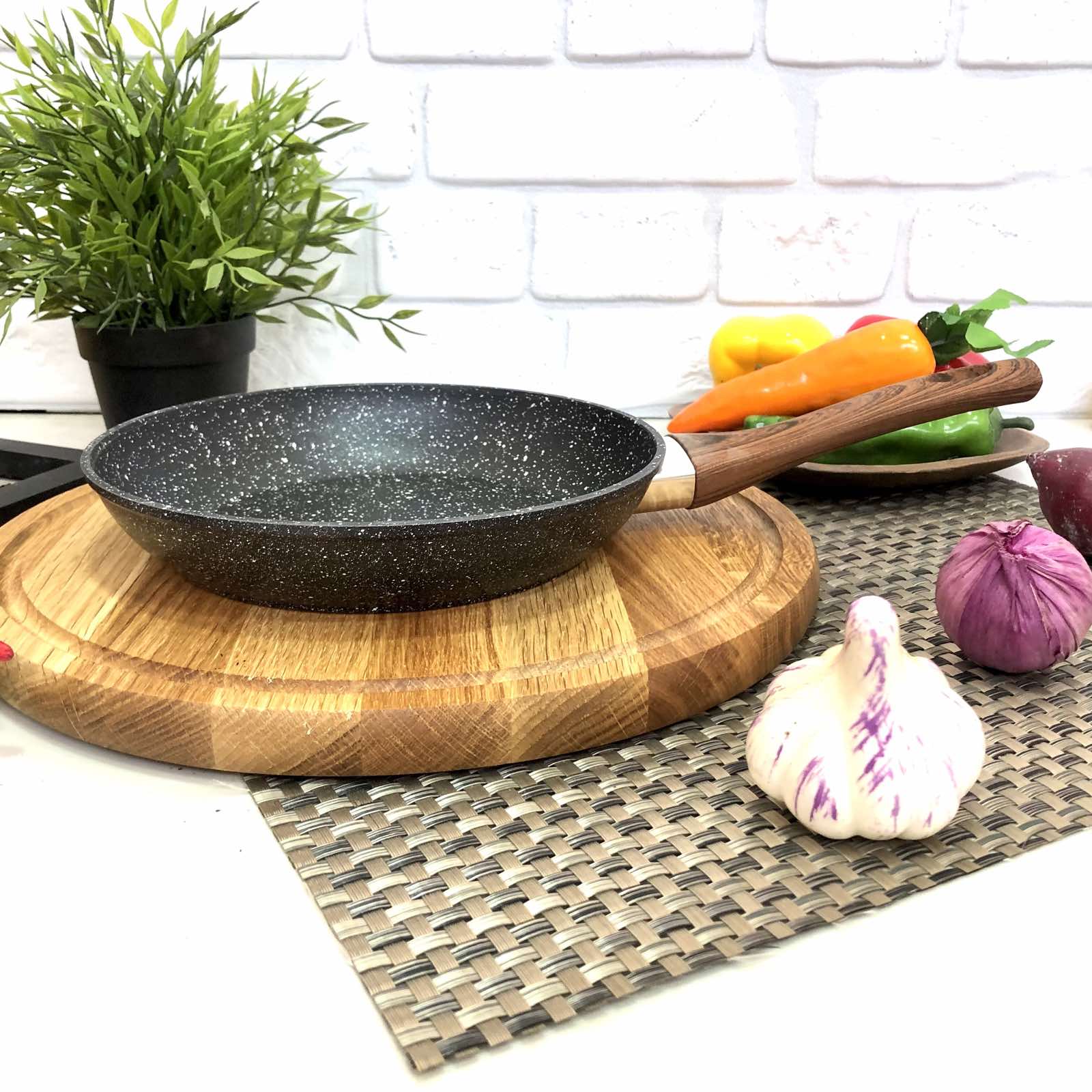 Сковорода Edenberg EB - 4105 - 28 см ✅ базовая цена $9.80 ✔ Опт ✔ Скидки ✔ Заходите! - Интернет-магазин ✅ Фортуна-опт ✅