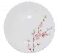 Тарелка стеклокерамическая №7,5 Японская вишня 30057 ➜ Оптом и в розницу ✅ актуальная цена -Интернет магазин ✅ Фортуна ✅