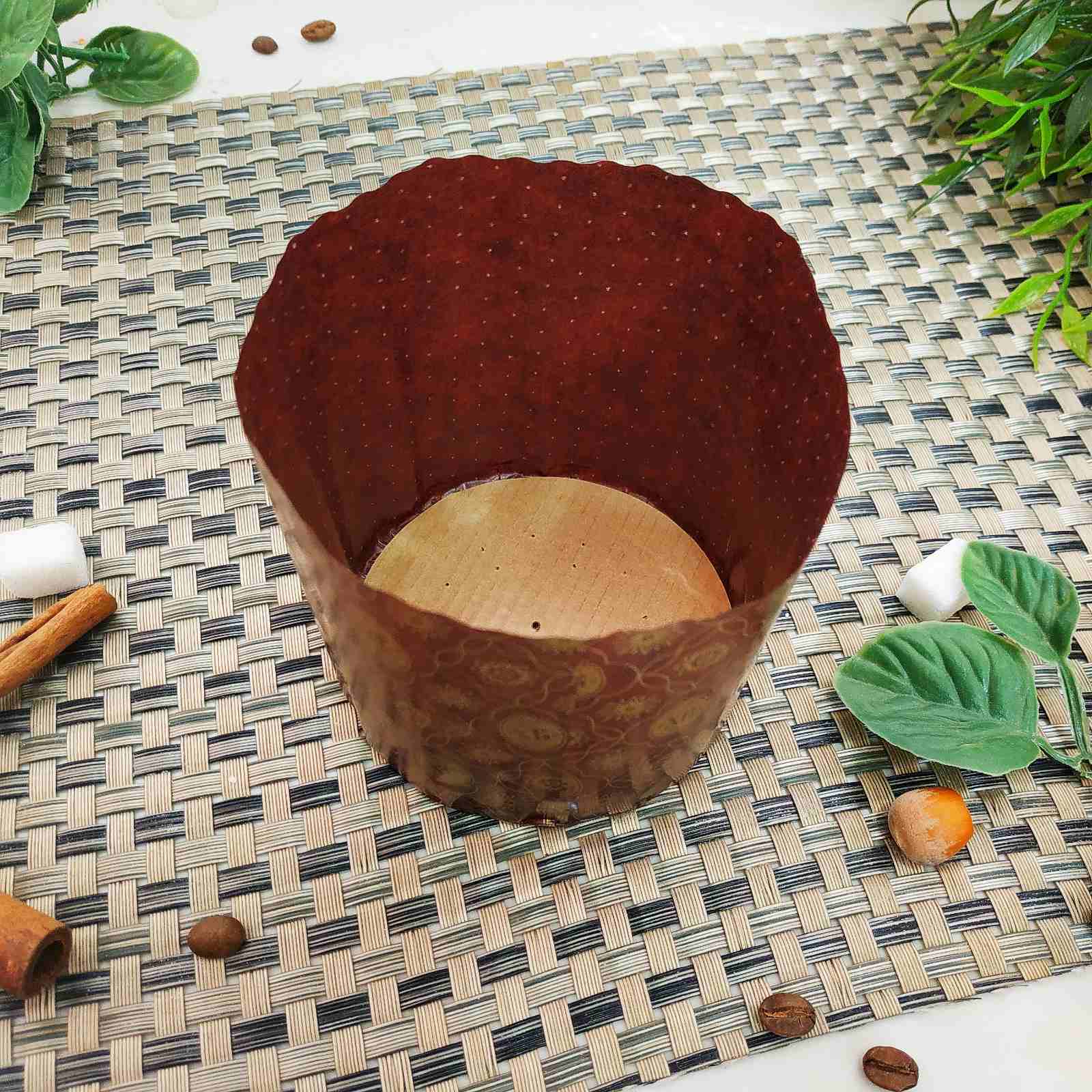 Форма для пасхи бумажная коричневый фон 90/90 мм (250г) 0465 ✅ базовая цена 5.70 грн. ✔ Опт ✔ Скидки ✔ Заходите! - Интернет-магазин ✅ Фортуна-опт ✅