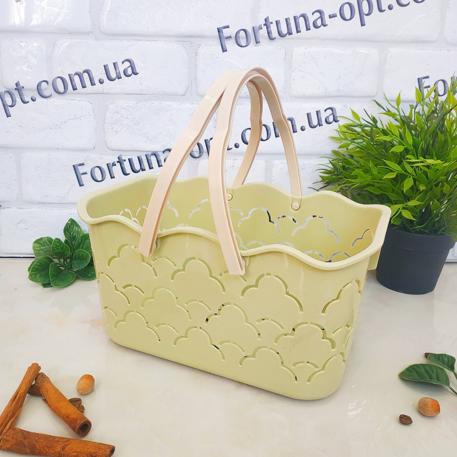 Корзина-переноска с ручками 23*26*17 см - Stenson - 39785 ✅ базовая цена $2.74 ✔ Опт ✔ Скидки ✔ Заходите! - Интернет-магазин ✅ Фортуна-опт ✅