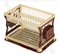 Сушилка для посуды пластиковая 2-яр - 0743 ✅ базовая цена 114.37 грн. ✔ Опт ✔ Акции ✔ Заходите! - Интернет-магазин Fortuna-opt.com.ua.