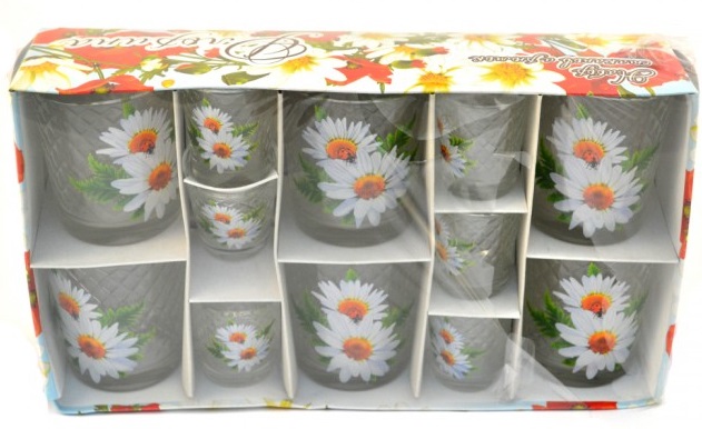 Набор 6 стаканов + 6 стопок Флорина 8262 ✅ базовая цена 229.96 грн. ✔ Опт ✔ Скидки ✔ Заходите! - Интернет-магазин ✅ Фортуна-опт ✅