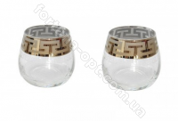 Набор стаканов 6 шт 350мл Греческий узор 03-2070 ➜ Оптом и в розницу ✅ актуальная цена -Интернет магазин ✅  Фортуна ✅