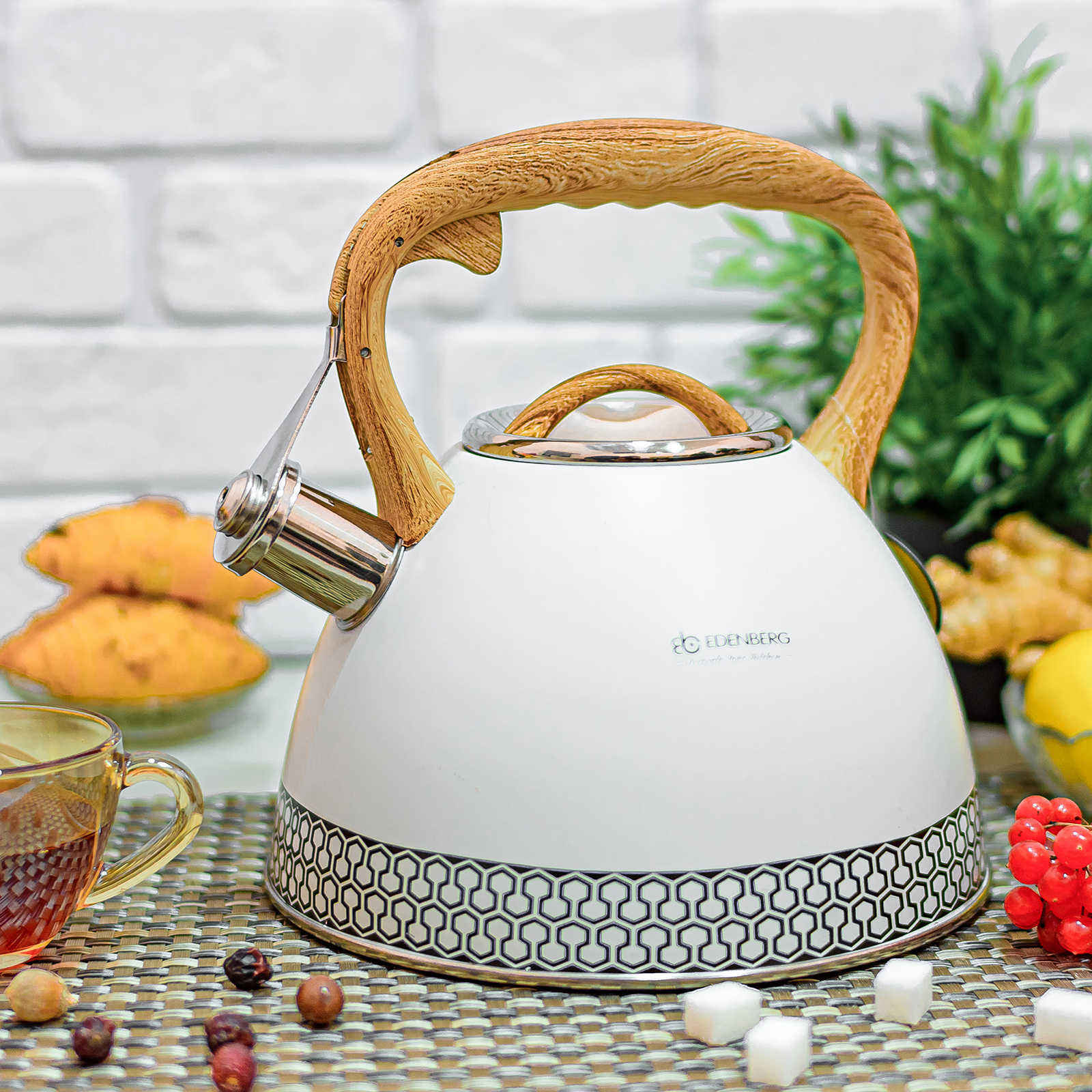 Чайник который меняет цвет при нагревании 3л Edenberg ЕВ - 8809 ✅ базовая цена $15.63 ✔ Опт ✔ Скидки ✔ Заходите! - Интернет-магазин ✅ Фортуна-опт ✅