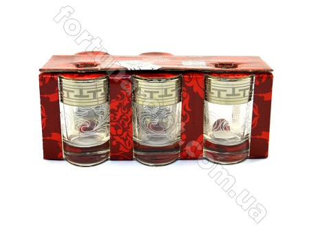 Стопки 6 шт/наб Греческий Узор GE 01-837 60 мл ➜ Оптом и в розницу ✅ актуальная цена -Интернет магазин ✅  Фортуна ✅