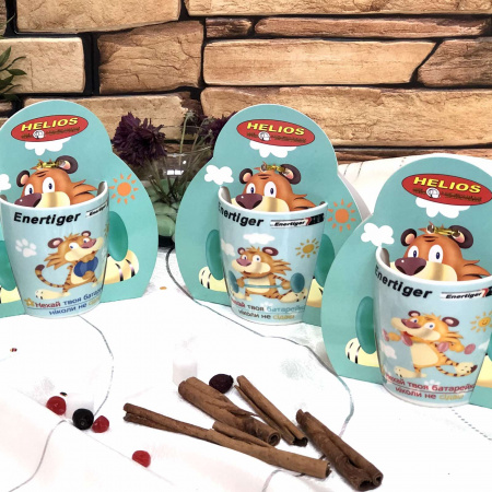 Чашка с пожеланиями керамика 240 мл Тигр 2700 ✅ базовая цена 54.27 грн. ✔ Опт ✔ Скидки ✔ Заходите! - Интернет-магазин ✅ Фортуна-опт ✅