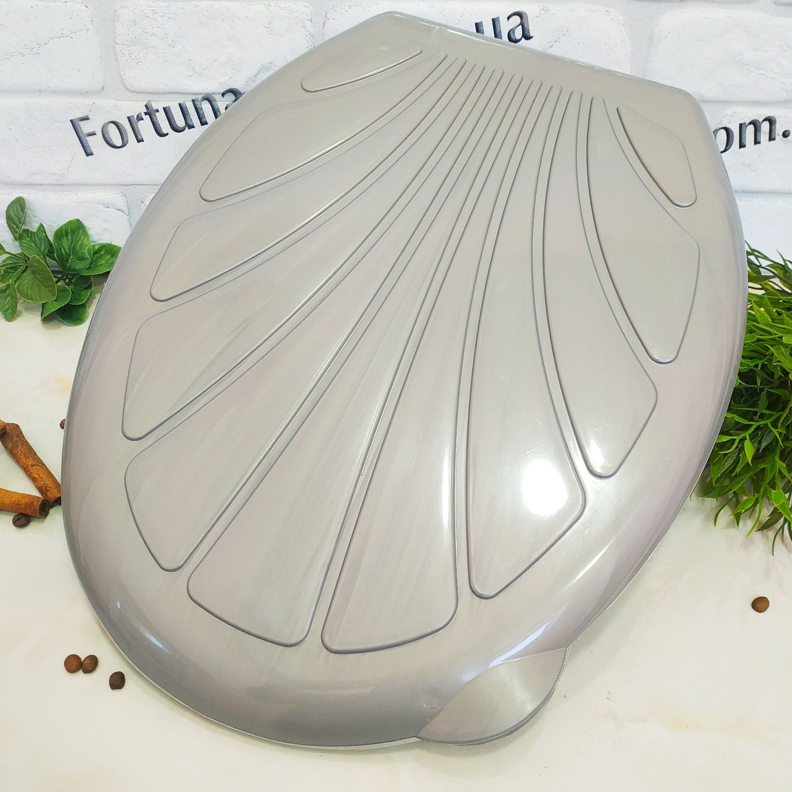 Крышка на унитаз пластиковая Украина серая (З) 1312/7 ✅ базовая цена 155.40 грн. ✔ Опт ✔ Скидки ✔ Заходите! - Интернет-магазин ✅ Фортуна-опт ✅