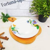 Тарелка керамическая №8 -19 см Летнее утро 18995 ➜ Оптом и в розницу ✅ актуальная цена - Интернет магазин ✅ Фортуна ✅