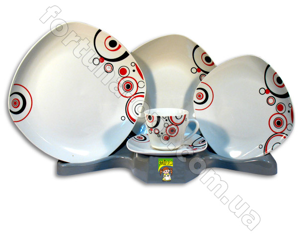 Столовый набор Elina EL - 1140B (30 предметов) ➜ Оптом и в розницу ✅ актуальная цена - Интернет магазин ✅ Фортуна ✅