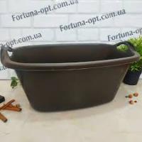 Таз овальный 30 л (2 сорт) 2758 ✅ базовая цена 132.60 грн. ✔ Опт ✔ Акции ✔ Заходите! - Интернет-магазин Fortuna-opt.com.ua.