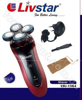 Бритва аккумуляторная Livstar - 1564 ➜ Оптом и в розницу ✅ актуальная цена - Интернет магазин ✅ Фортуна ✅