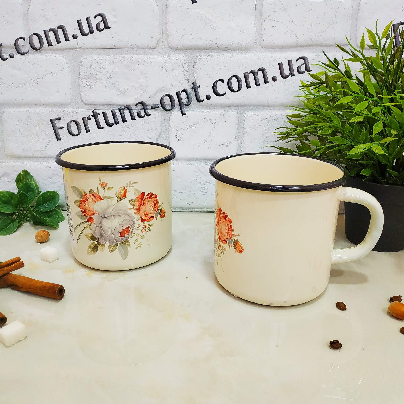 Кружка эмалированная 1,0 л 0107/2 Микс ✅ базовая цена 206.13 грн. ✔ Опт ✔ Скидки ✔ Заходите! - Интернет-магазин ✅ Фортуна-опт ✅