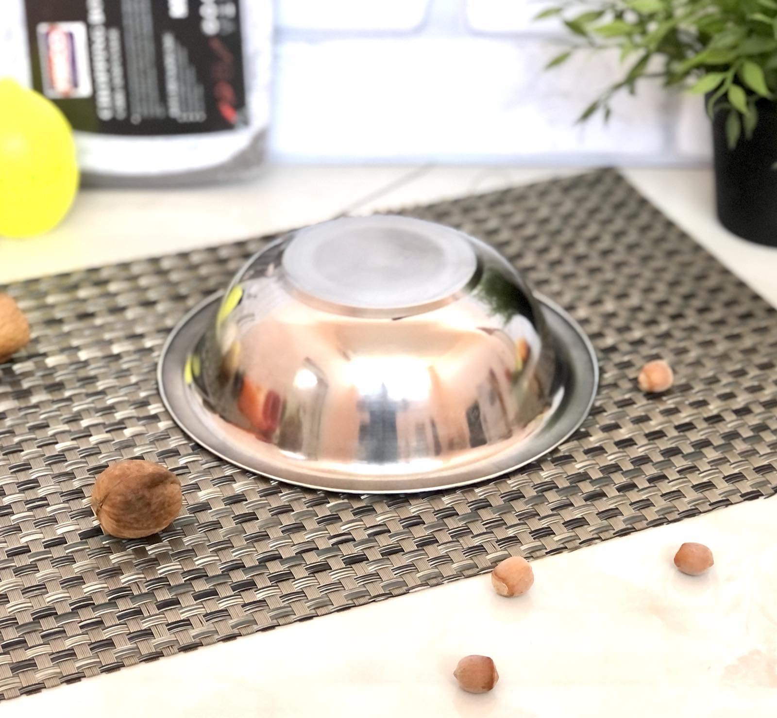 Миска из нержавеющей стали A-Plus - 0874 (20 см) ✅ базовая цена $1.02 ✔ Опт ✔ Скидки ✔ Заходите! - Интернет-магазин ✅ Фортуна-опт ✅