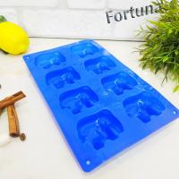 Форма силиконовая для выпечки Слоники 8 штук Empire EM - 7194 ➜ Оптом и в розницу ✅ актуальная цена -Интернет магазин ✅Фортуна ✅