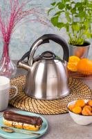 Чайник нержавеющий со свистком 2,5 л Edenberg EB - 8825 ✅ базовая цена $16.55 ✔ Опт ✔ Акции ✔ Заходите! - Интернет-магазин Fortuna-opt.com.ua.