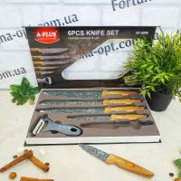 Набор ножей A-Plus - 0998 (6предметов) ✅ базовая цена $7.25 ✔ Опт ✔ Акции ✔ Заходите! - Интернет-магазин Fortuna-opt.com.ua.