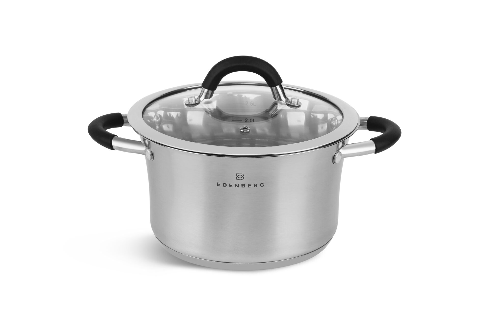 Набор нержавеющих кастрюль с ковшом Edenberg EB - 2403➜ Опт и розница ✅ актуальная цена -Интернет магазин ✅ Фортуна ✅