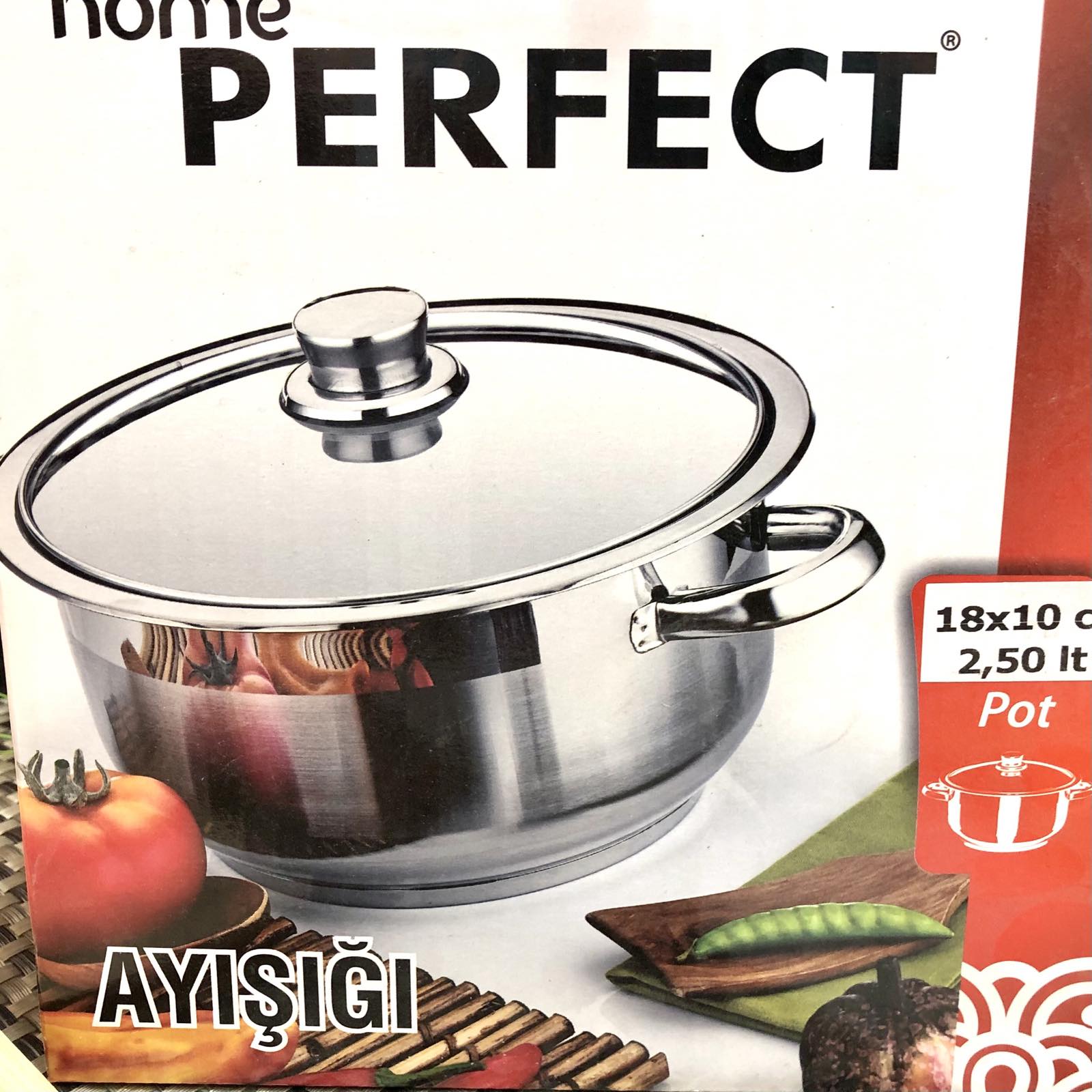 Кастрюля из нержавеющей стали Home Perfect - 2311 - 6 л ✅ базовая цена 460.23 грн. ✔ Опт ✔ Скидки ✔ Заходите! - Интернет-магазин ✅ Фортуна-опт ✅