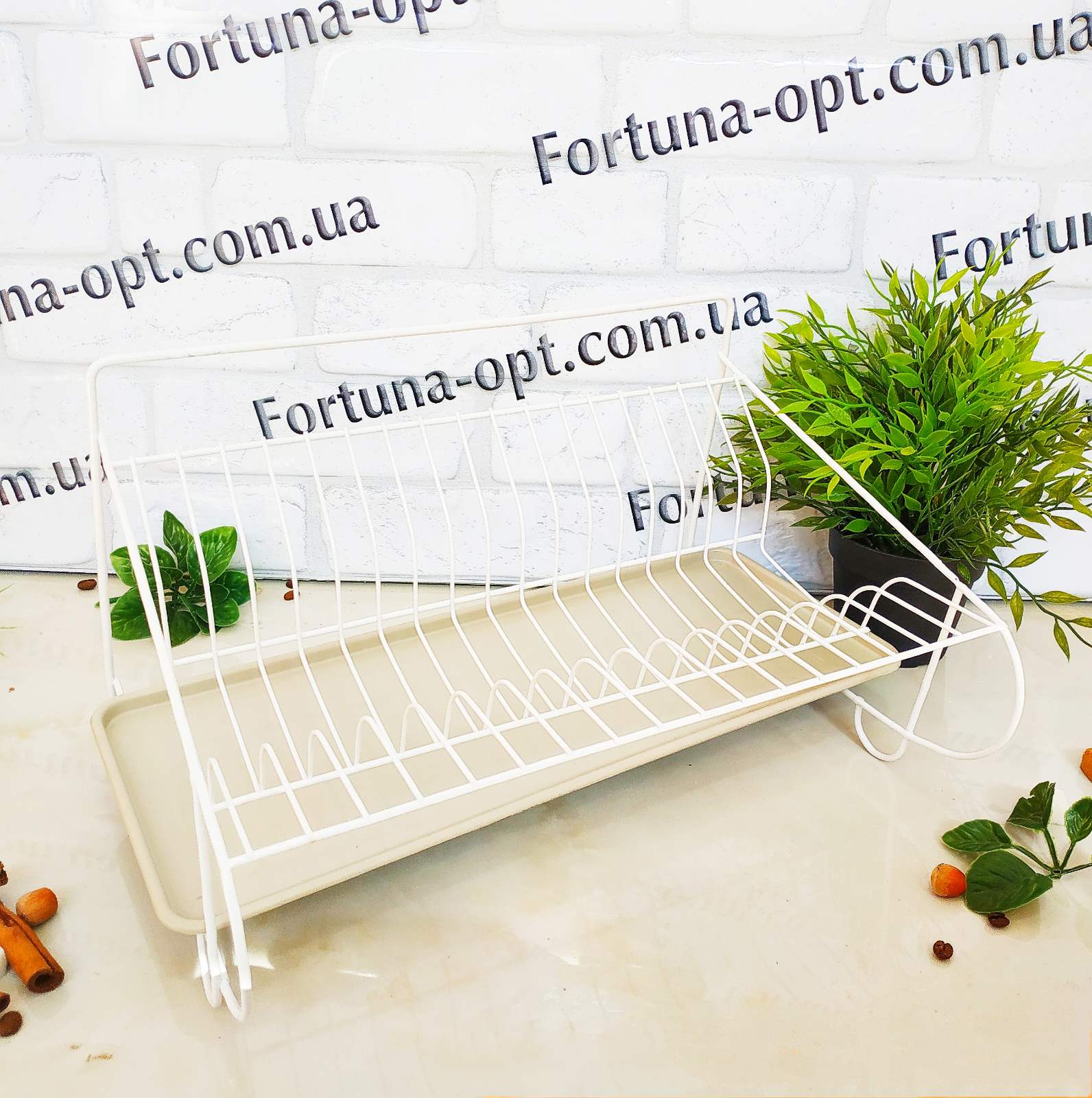 Сушилка для посуды алюминиевая одноярусная - 1877 ✅ базовая цена243.10 грн. ✔ Опт ✔ Скидки ✔ Заходите! - Интернет-магазин ✅ Фортуна-опт ✅