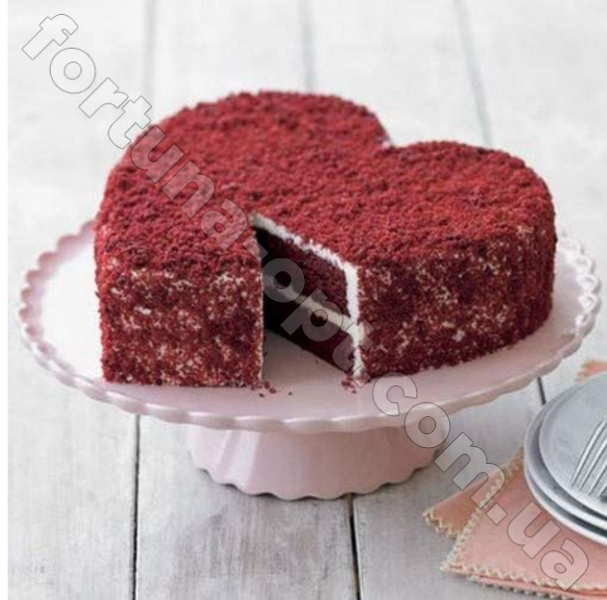 Форма для выпечки разъемная Сердце Stenson MH-0763 ✅ базовая цена $2.90 ✔ Опт ✔ Скидки ✔ Заходите! - Интернет-магазин ✅ Фортуна-опт ✅