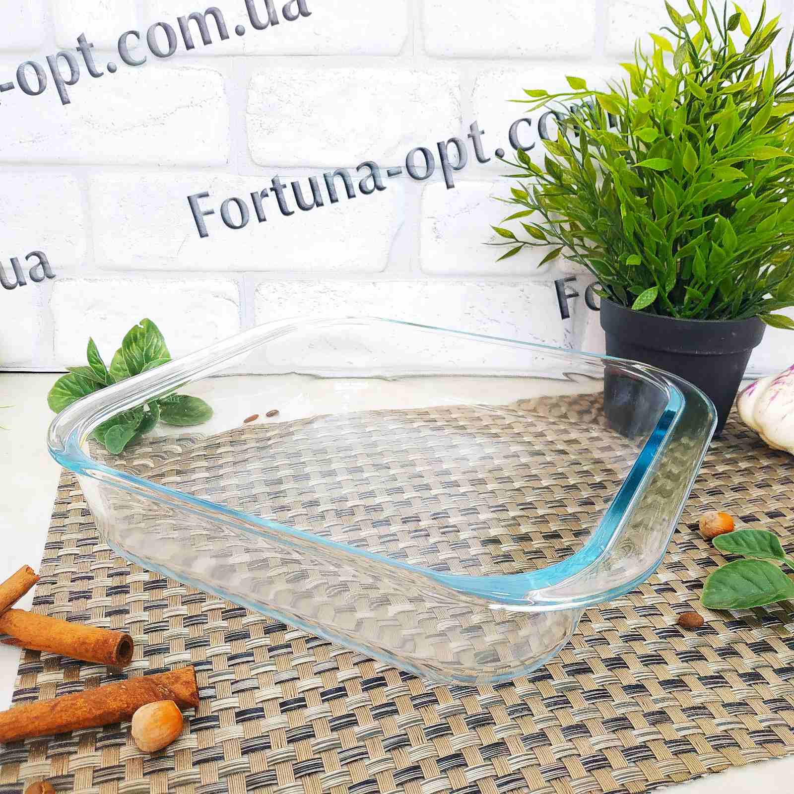 Форма для выпечки прямоугольная A-Plus - 4005 (термостекло) ✅ базовая цена $6.73 ✔ Опт ✔ Скидки ✔ Заходите! - Интернет-магазин ✅ Фортуна-опт ✅