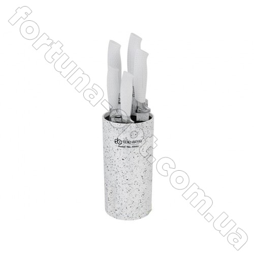 Набор ножей с колодой Edenberg EB-5103 W - 7 пр ✅ базовая цена $18.13 ✔ Опт ✔ Скидки ✔ Заходите! - Интернет-магазин ✅ Фортуна-опт ✅