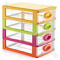 Комод мини на 4 ящика - 0741 ✅ базовая цена 313.30 грн. ✔ Опт ✔ Акции ✔ Заходите! - Интернет-магазин Fortuna-opt.com.ua.