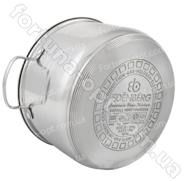 Набор посуды сталь Edenberg EB - 4072 - 5-слойное дно➜ Опт и розница ✅ актуальная цена -Интернет магазин ✅ Фортуна ✅
