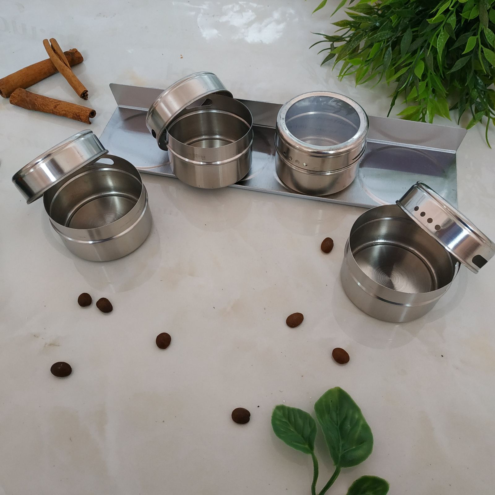 Набор для специй на магните 4 пр. Benson -189 ✅ базовая цена $5.26 ✔ Опт ✔ Скидки ✔ Заходите! - Интернет-магазин ✅ Фортуна-опт ✅