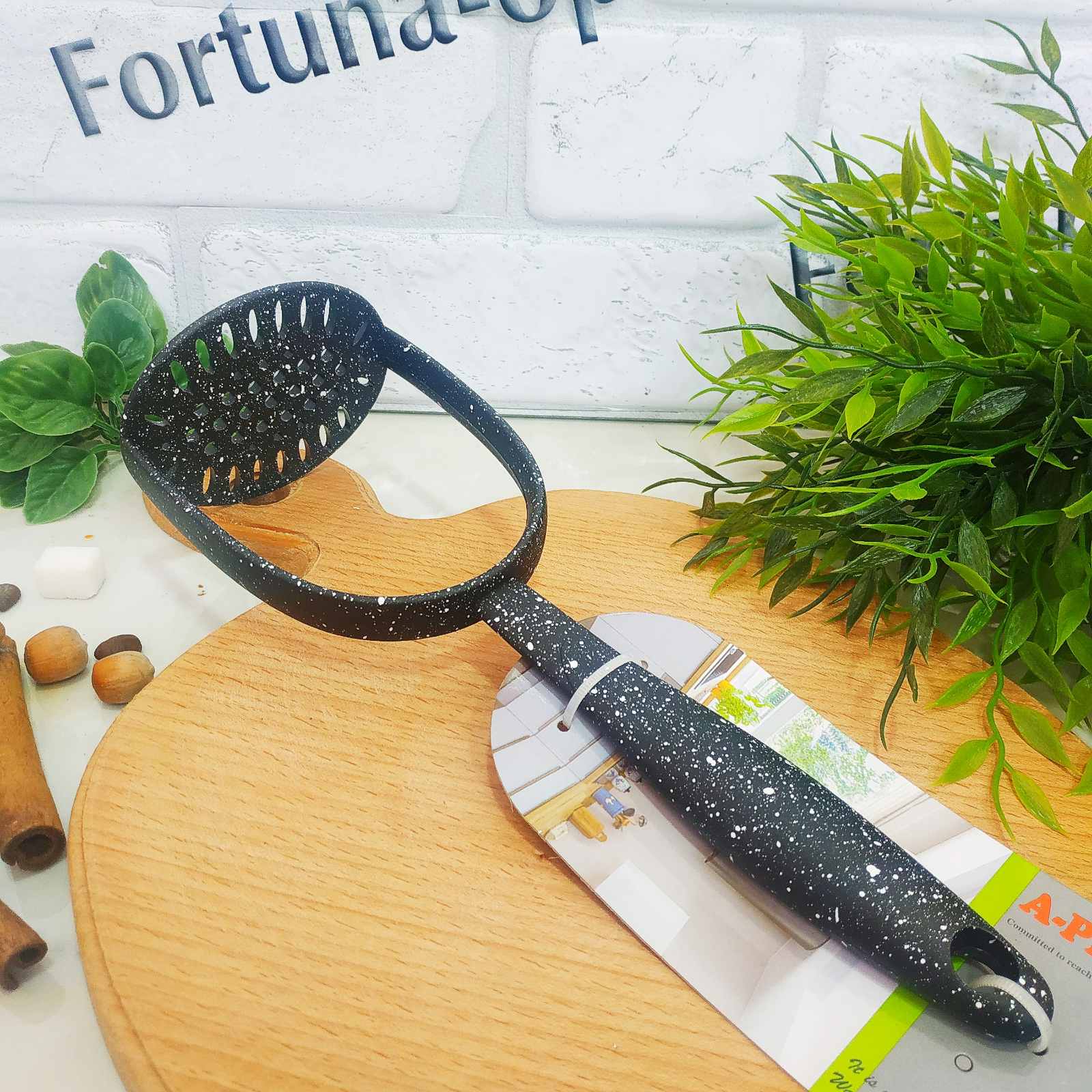 Толкушка кухонная мрамор A-Plus - 0341 ✅ базовая цена $1.14 ✔ Опт ✔ Скидки ✔ Заходите! - Интернет-магазин ✅ Фортуна-опт ✅