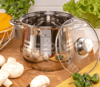 Кастрюля 2,9 л "Капля" форма с крышкой Edenberg EB - 531 ✅ базовая цена $13.27 ✔ Опт ✔ Акции ✔ Заходите! - Интернет-магазин Fortuna-opt.com.ua.