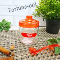 Банка стекло для специй с ложкой 320 мл красная 7075 ✅ базовая цена 39.13 грн. ✔ Опт ✔ Акции ✔ Заходите! - Интернет-магазин Fortuna-opt.com.ua.