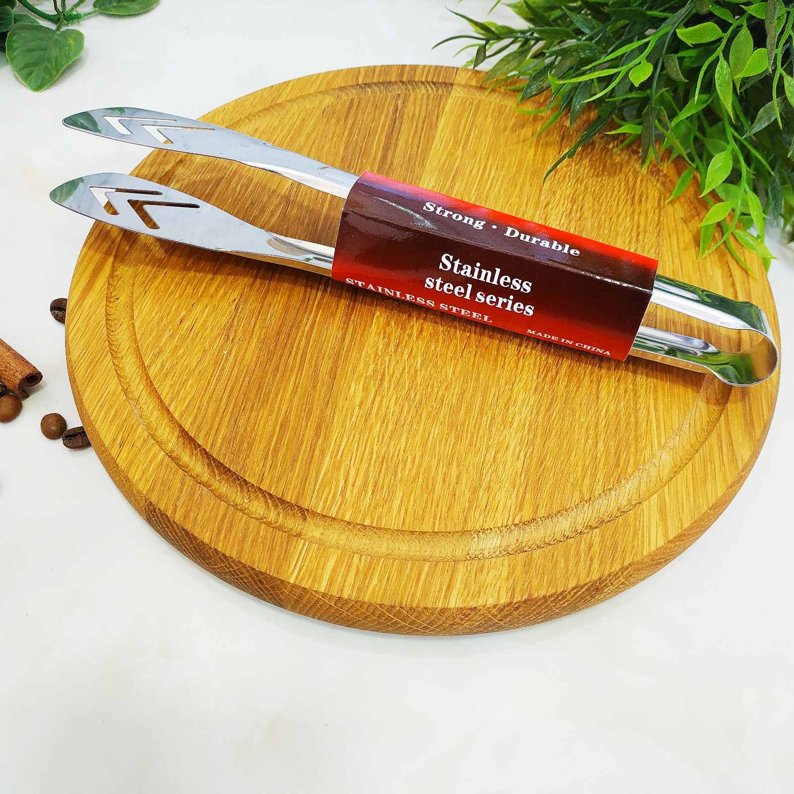 Щипцы сервировочные металлические Empire EM - 304 (ш1 1-420) ✅ базовая цена 34.51 грн. ✔ Опт ✔ Скидки ✔ Заходите! - Интернет-магазин ✅ Фортуна-опт ✅