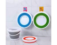 Ведро силиконовое складное 5 л 000857  ✅ базовая цена $4.12 ✔ Опт ✔ Акции ✔ Заходите! - Интернет-магазин Fortuna-opt.com.ua.