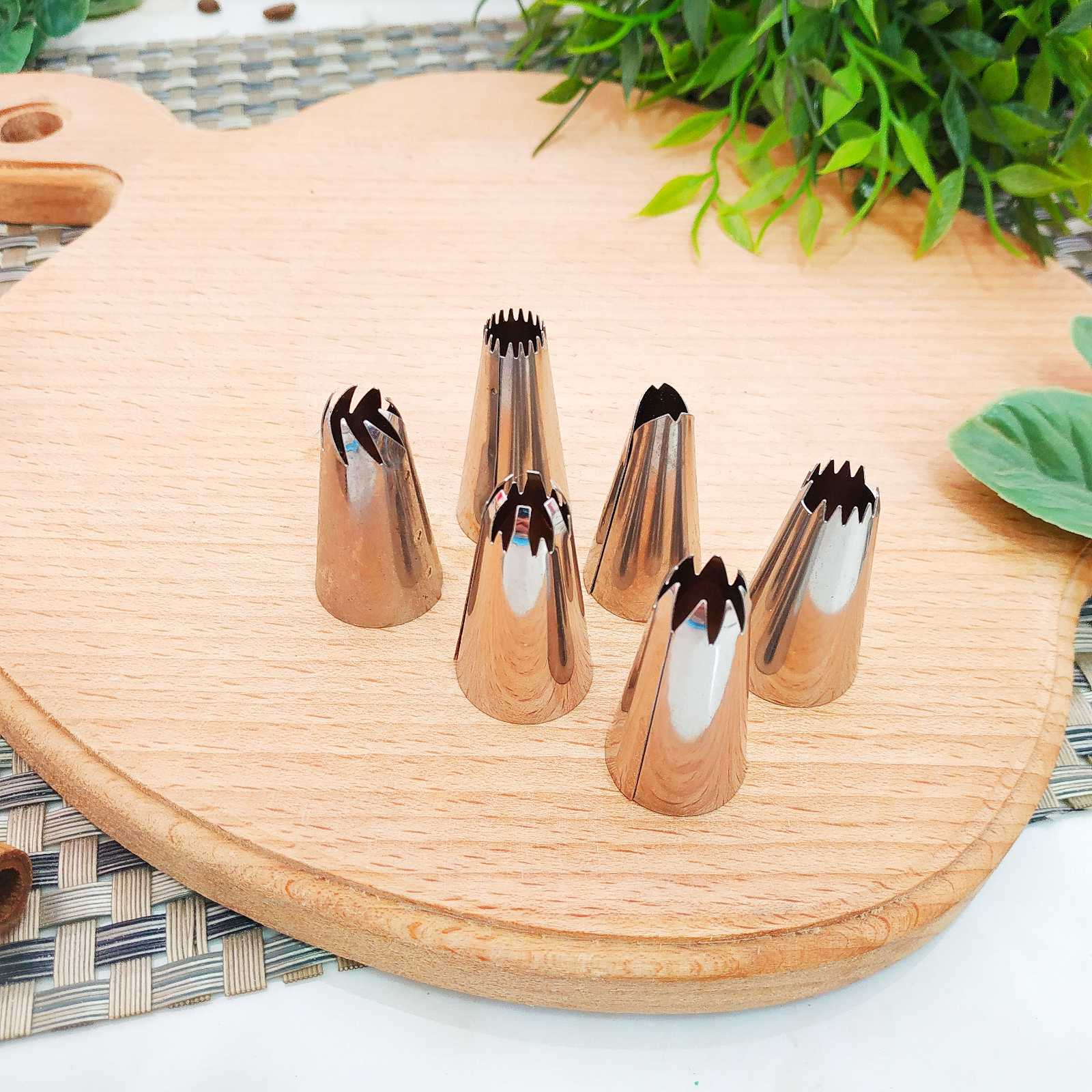 Мешок кондитерский силиконовый 6шт/набор + 6 нержавеющих насадок 17892 ✅ базовая цена 77.92 грн. ✔ Опт ✔ Скидки ✔ Заходите! - Интернет-магазин ✅ Фортуна-опт ✅